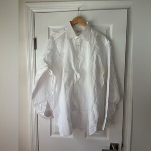 Ermenegildo Zegna white dress shirt size 46/18